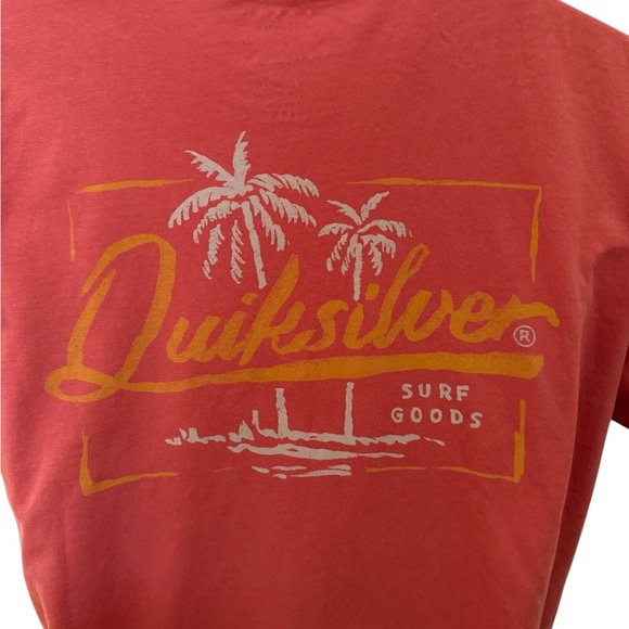 QUIKSILVER Surf Goods Tee Shirt Men M Medium Modern Fit - Picture 4 of 6